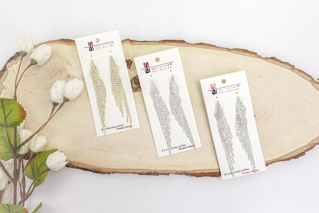 Fancy Tassel Dangle Earrings