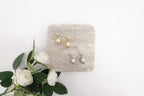 Gold Dipped Simple Teardrop Earrings