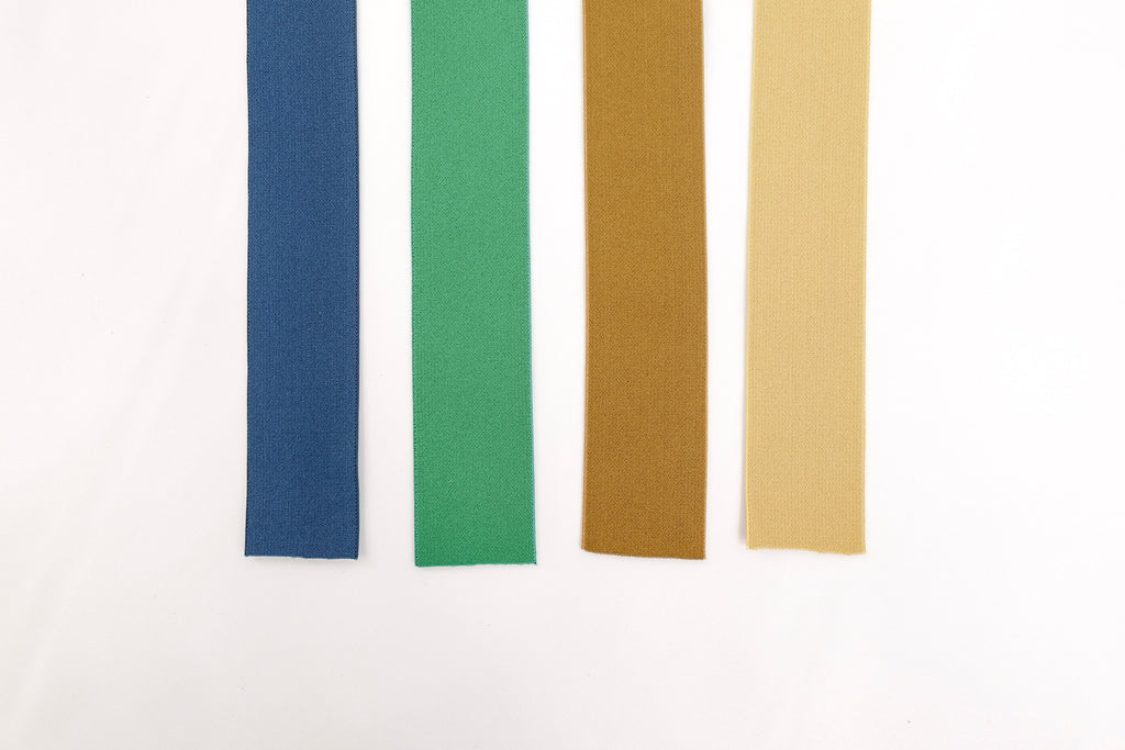Blues & Greens Soft 1.5" Waistband Elastic