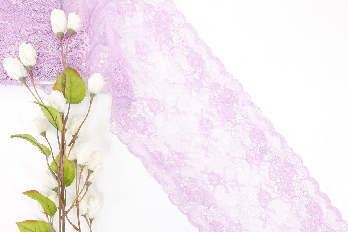 Orchid Bloom 8" Lace