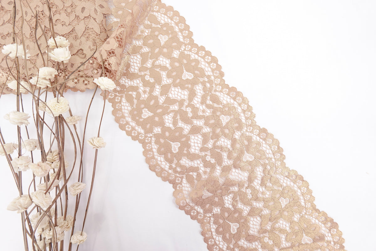 Rosegold 7" Lace