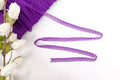 Purple 0.5" Lace Trim