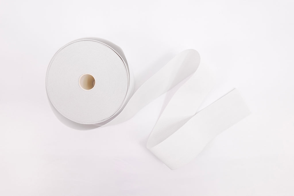 White 2" Waistband Elastic