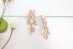 Large Crystal Dangle Earrings