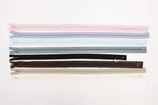 Long Regular Zippers Neutrals & Pastels