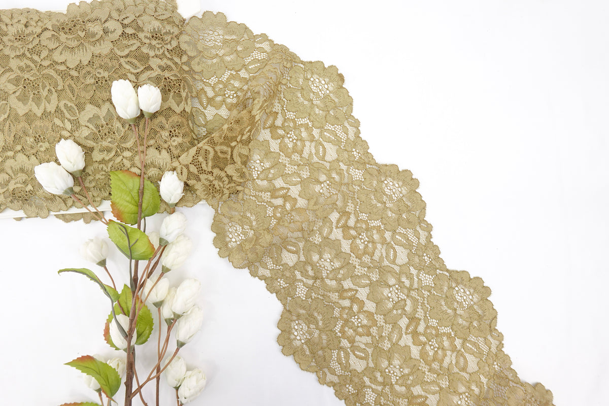 Gold 7.5" Lace