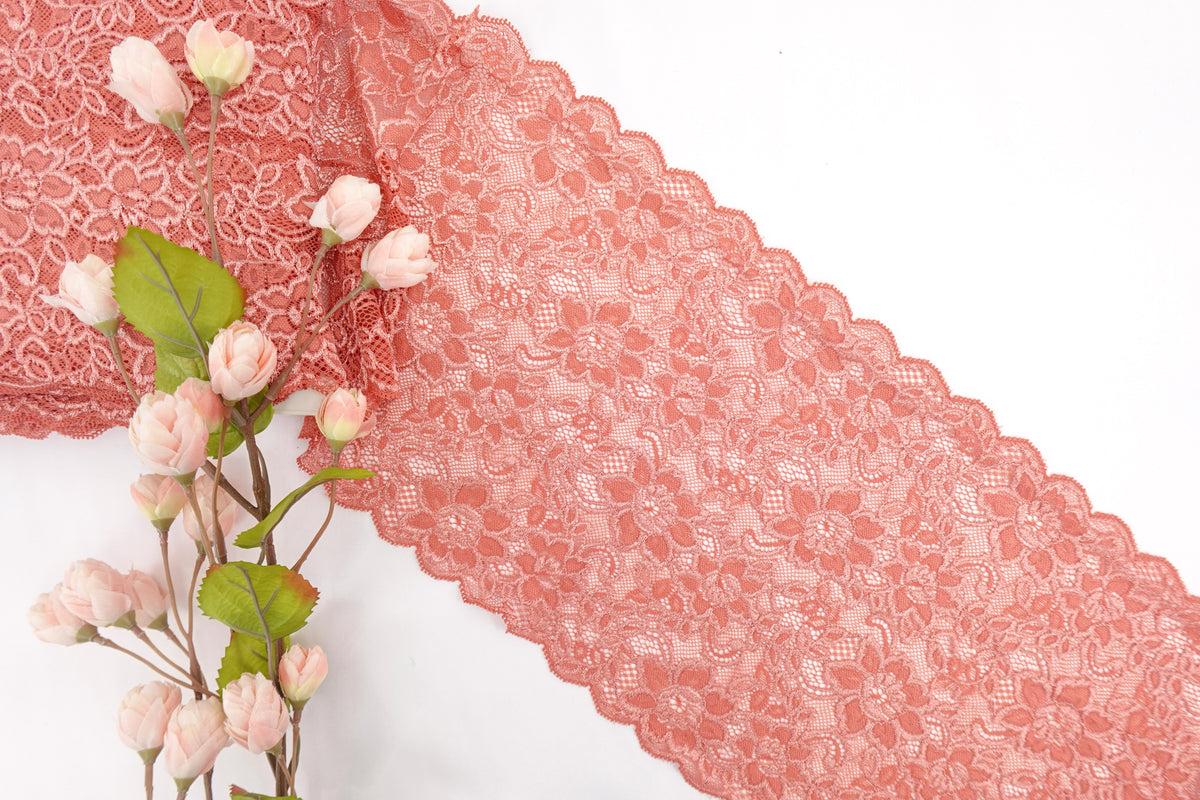 Bright Mahogany 9" Lace