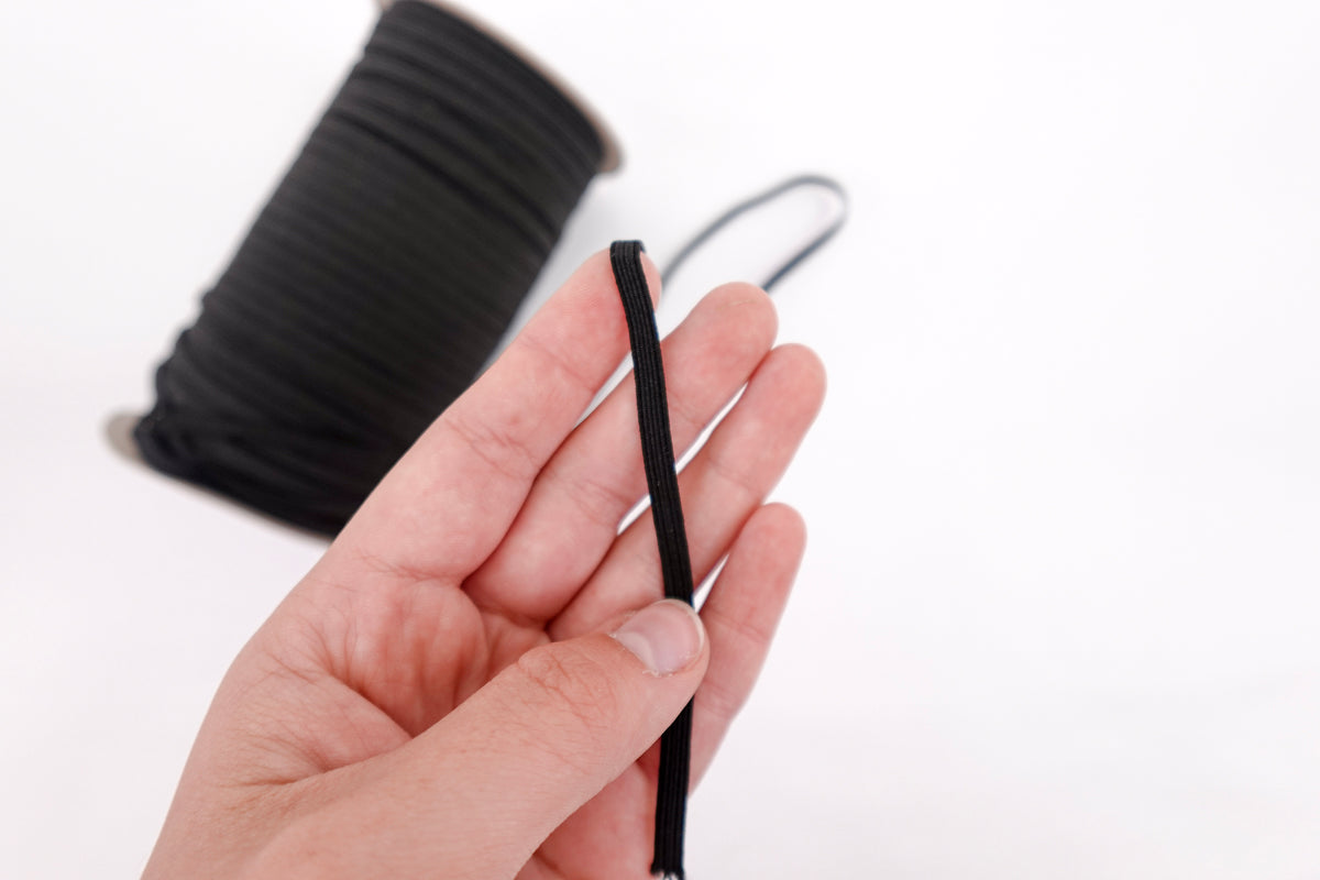 Black 5mm Elastic