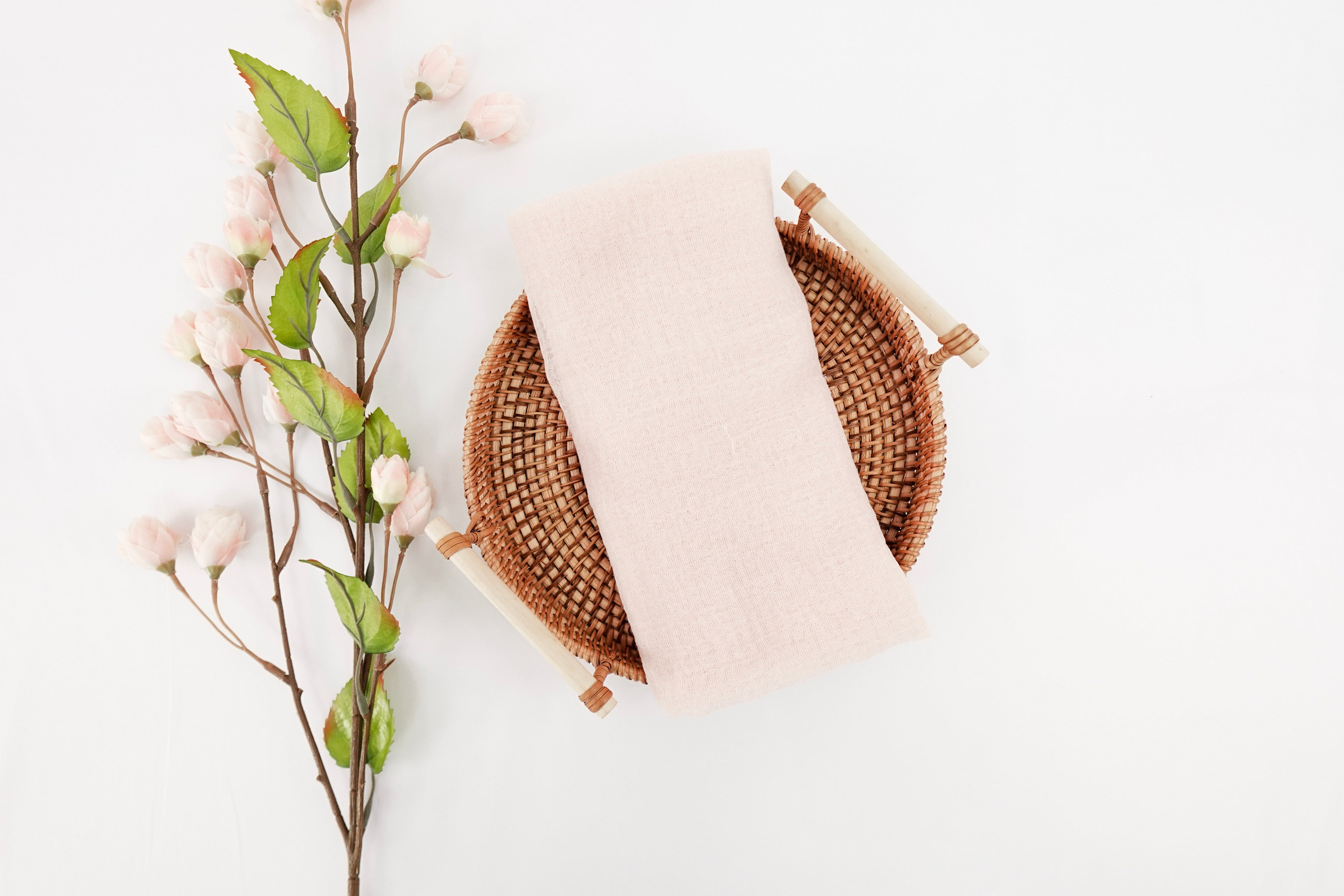 Apricot Gauze Scarf