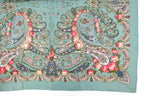 Light Green Large Russia Style Church Scarf