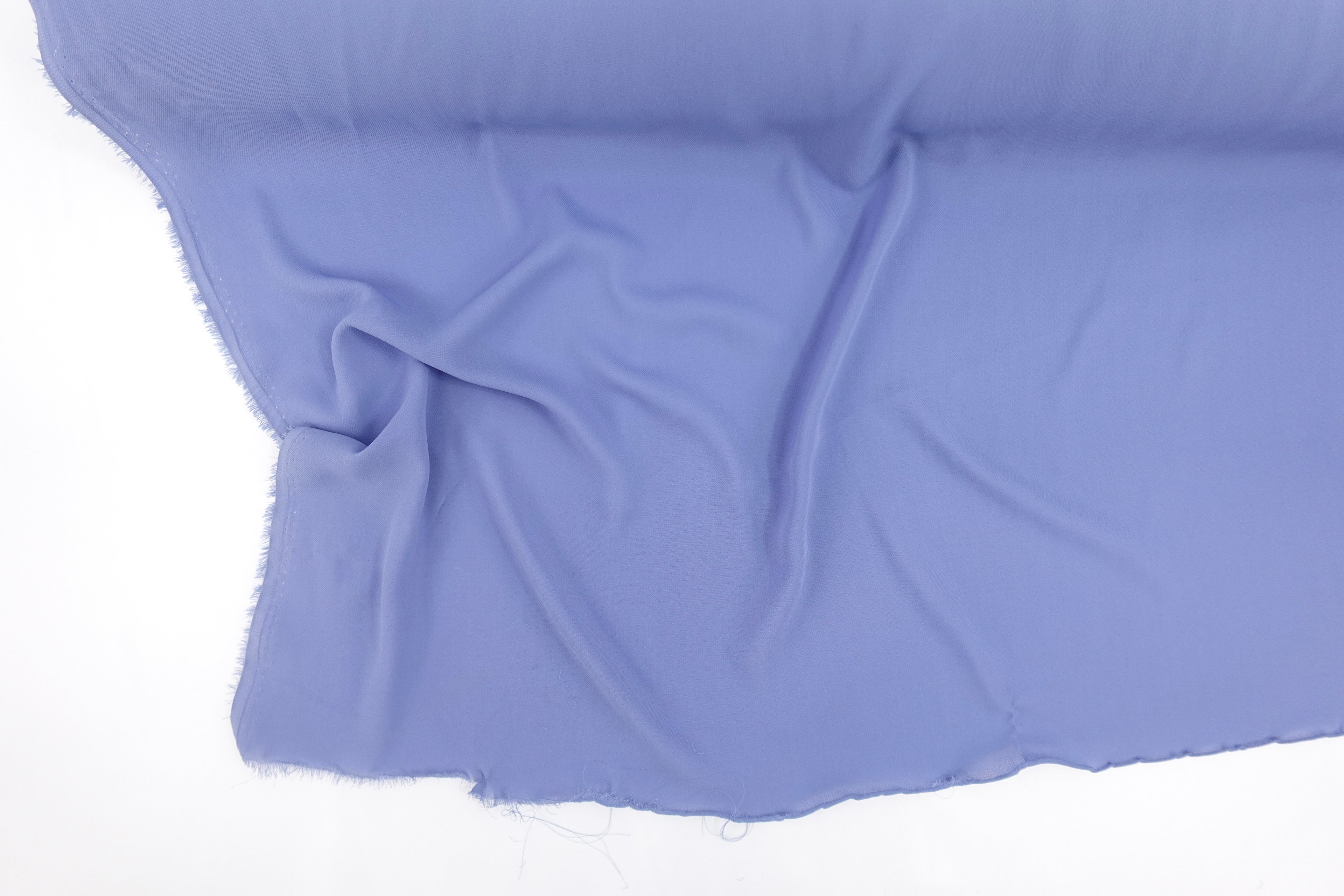 Dusk Blue Stretchy Georgette