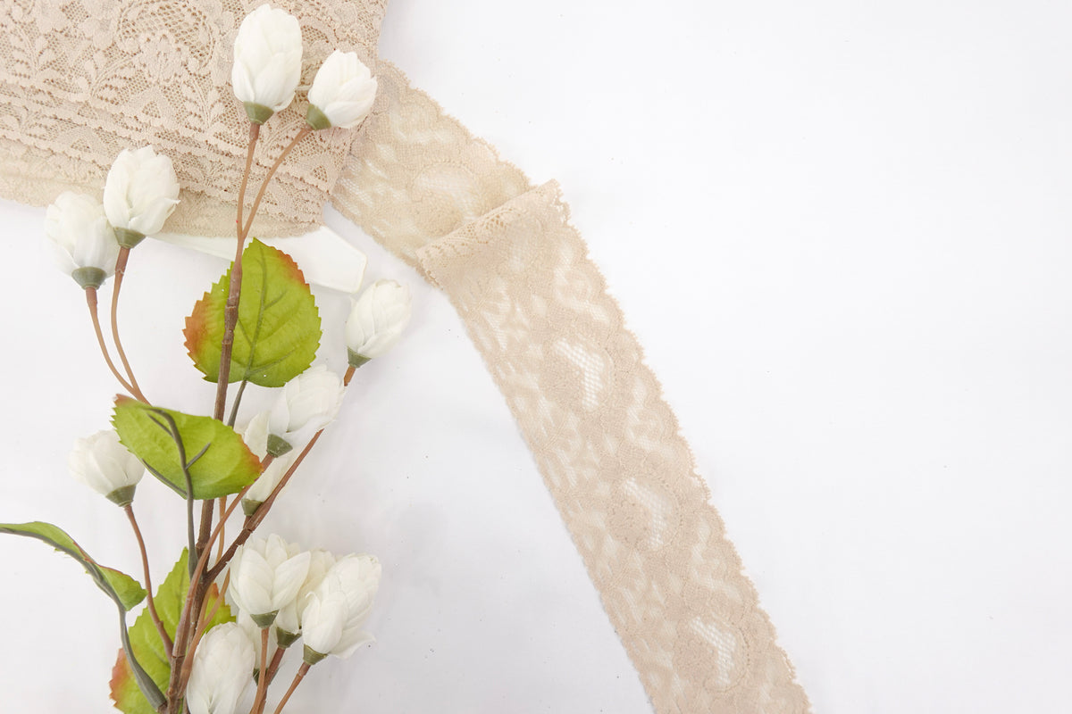 Gold 2.5" Lace Trim