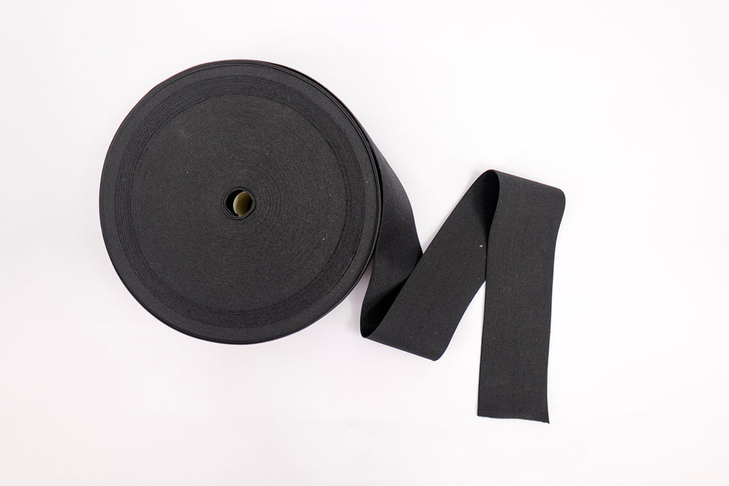 Black 2.5" Waistband Elastic