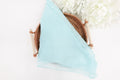 Tiffany Blue Triangle Shimmer Scarf