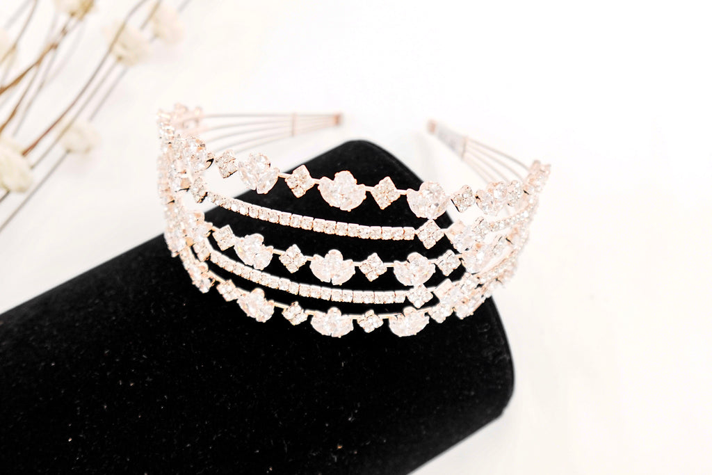 Cubic Zirconia Headband