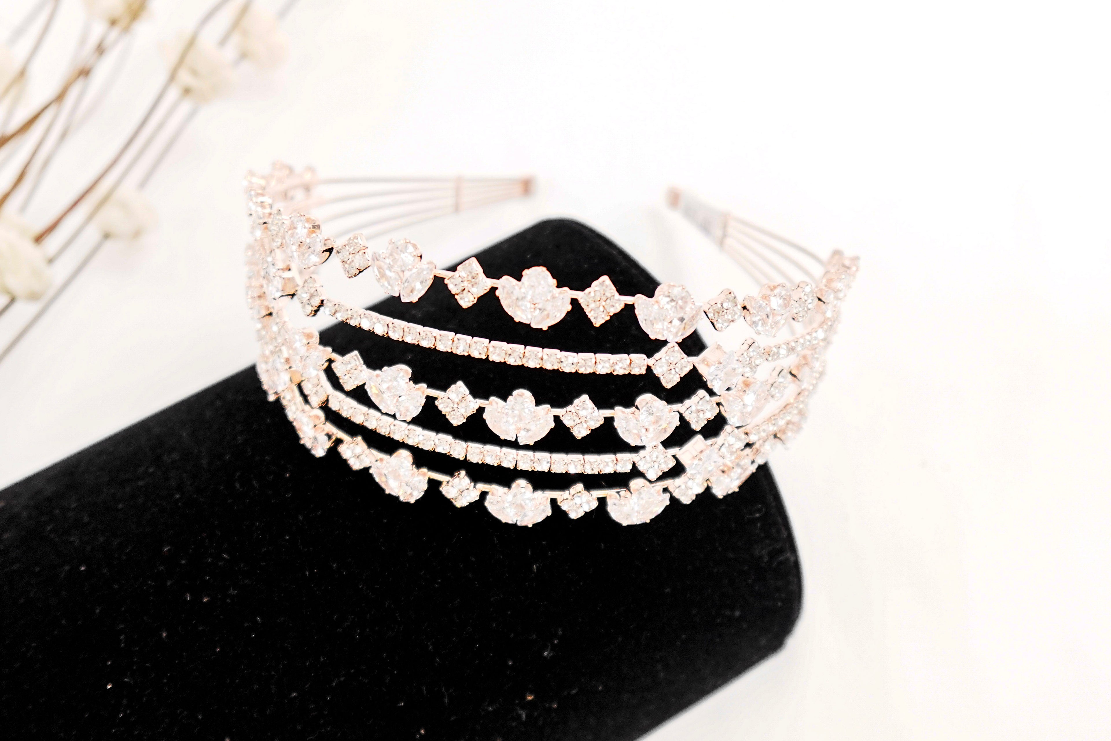 Cubic Zirconia Headband