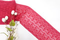 Scarlet Red 6.5" Lace