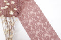 Mauve 9.25" Lace