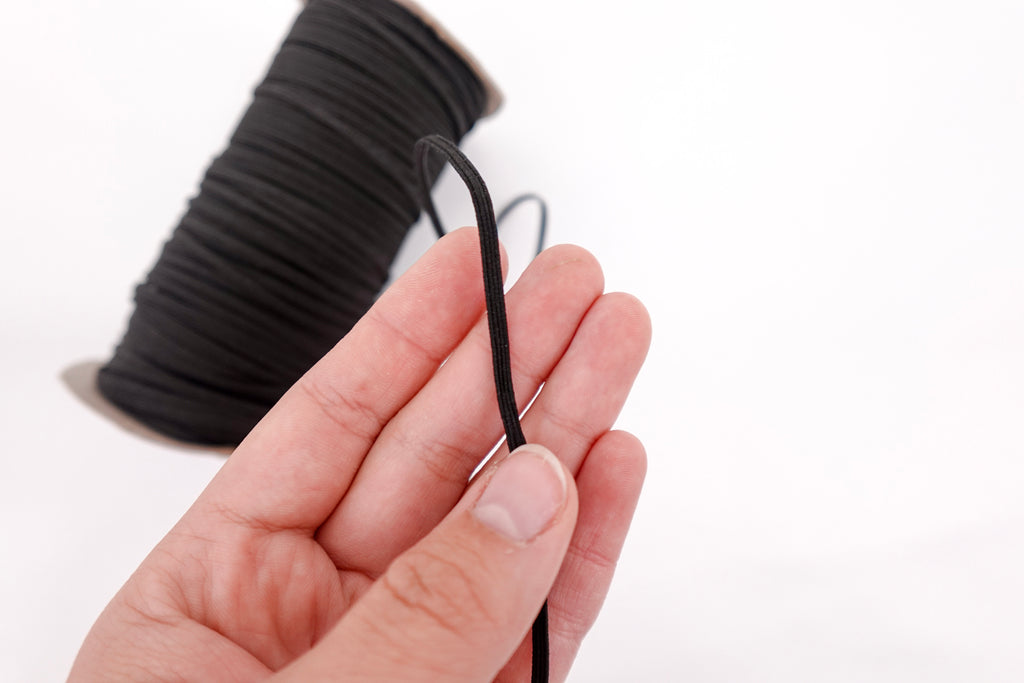 Black 3mm Elastic
