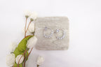 Cubic Zirconia Teardrop Cluster Dangle Earrings