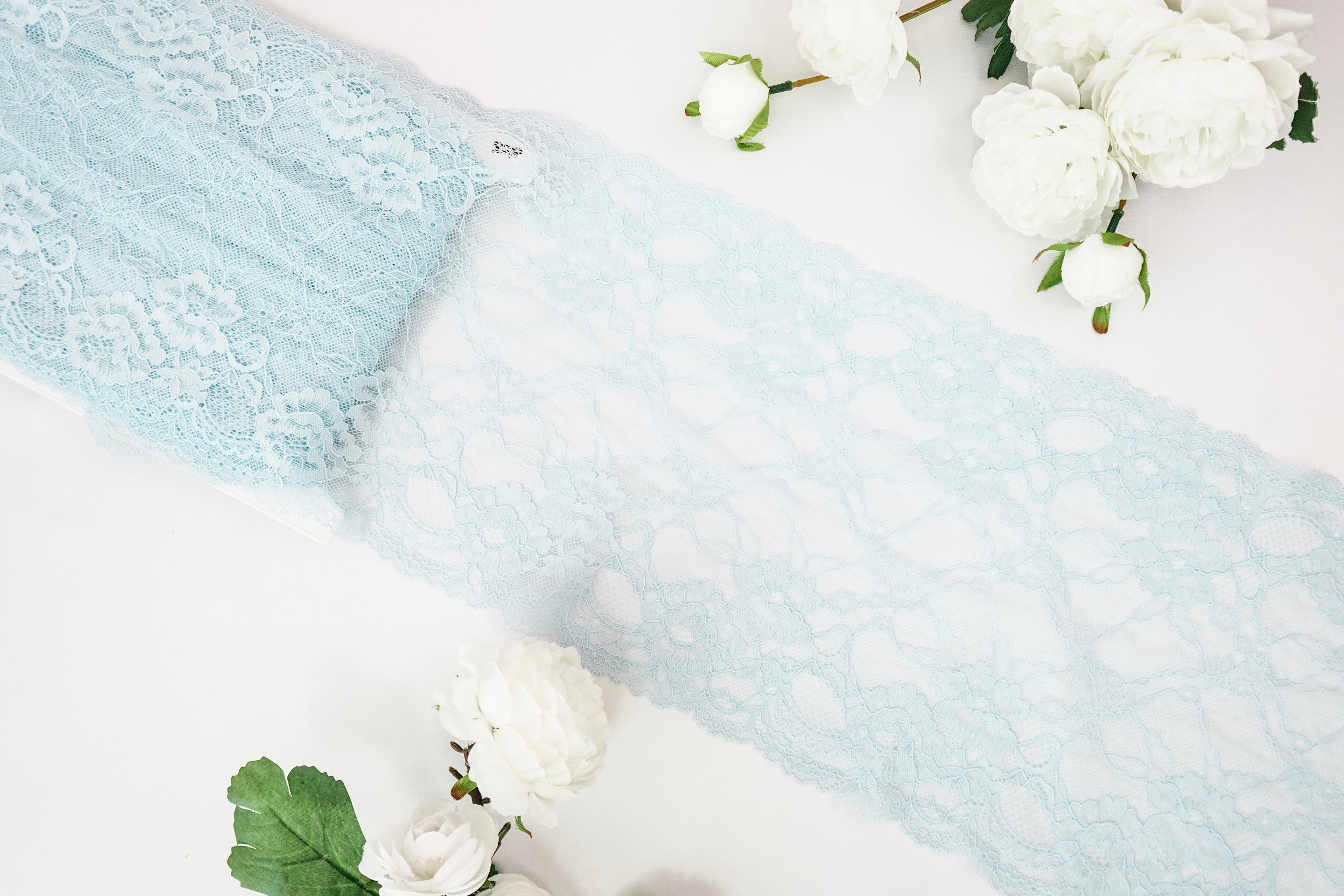 Sky Blue 8.5" Lace