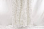 Off-White Chantilly Beaded Sequin Bridal Lace