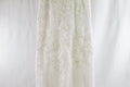Off-White Sequin Bridal Lace