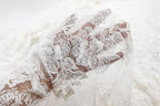 Off-White Sequin Bridal Lace