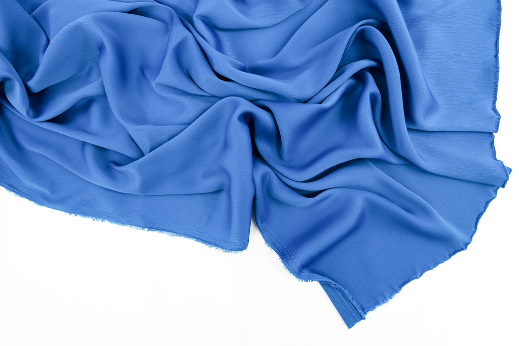 Royal Blue Crinkle Sheen