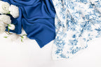 Royal Blue Pears Canadian Feel Print