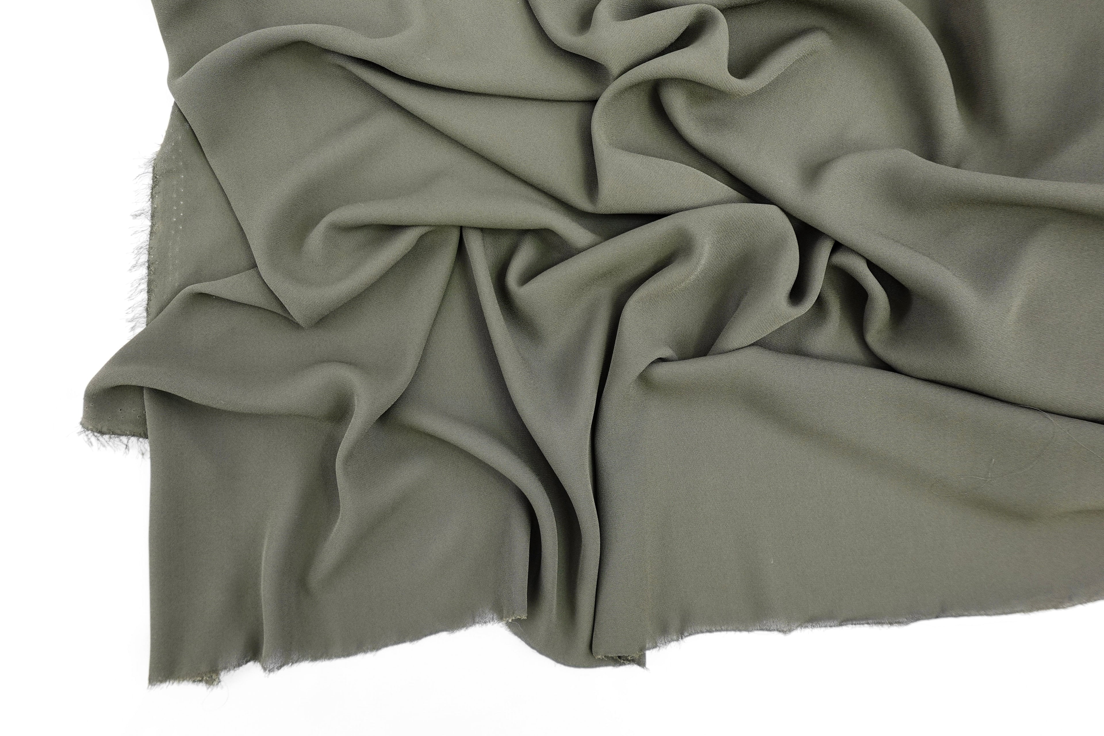 Dark Olive Georgette