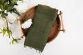 Light Olive Gauze Scarf