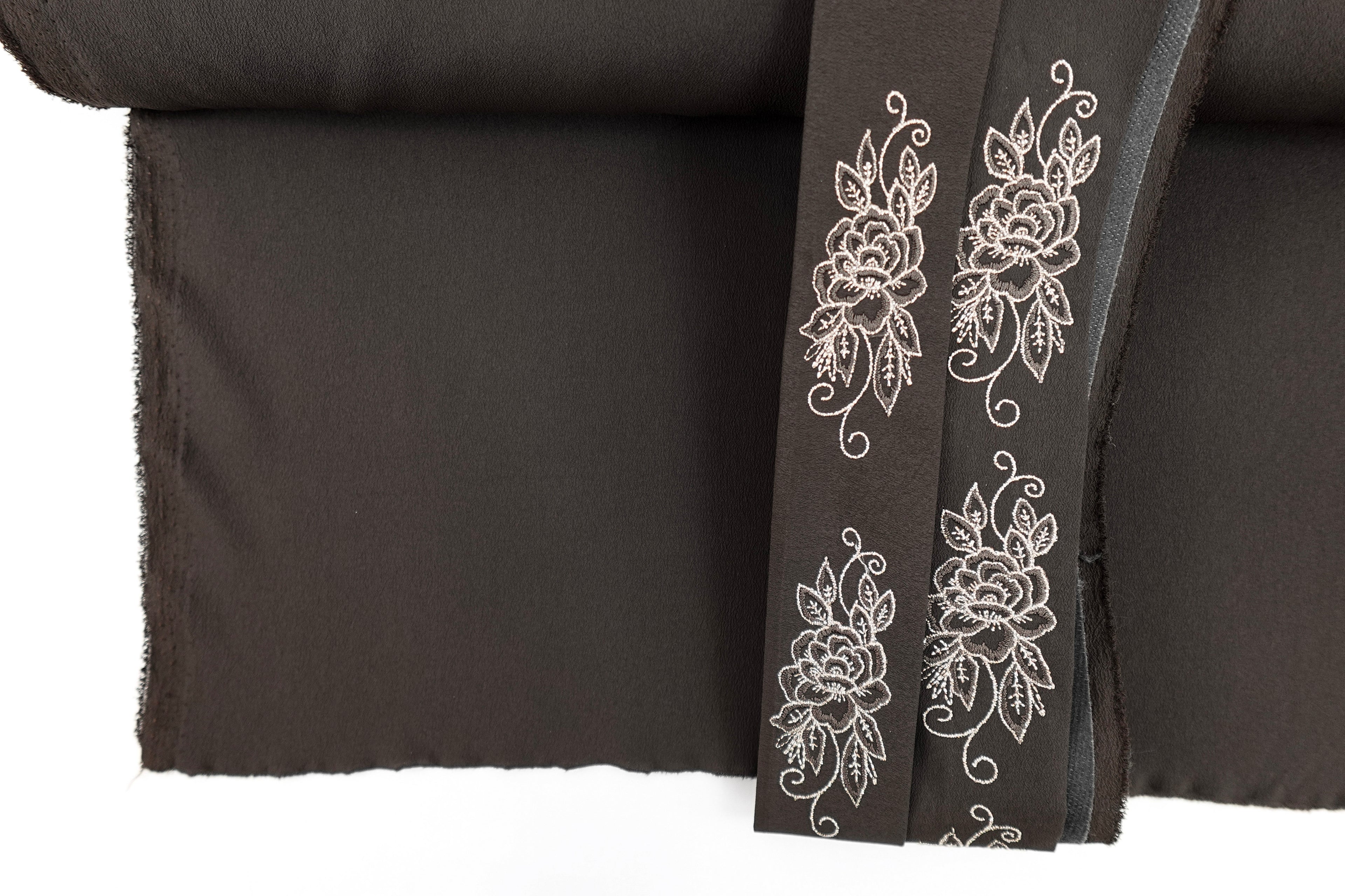 Chocolate Brown Men's Fabric