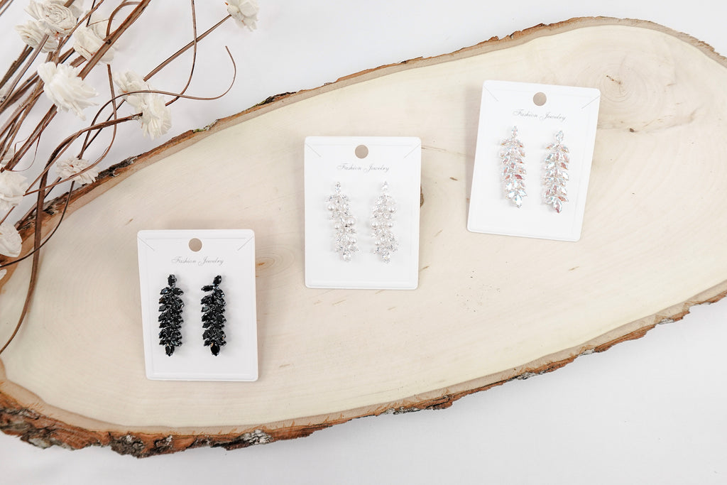 Cubic Zirconia Matching Earrings