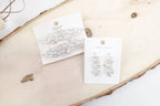 Cubic Zirconia Matching Earrings