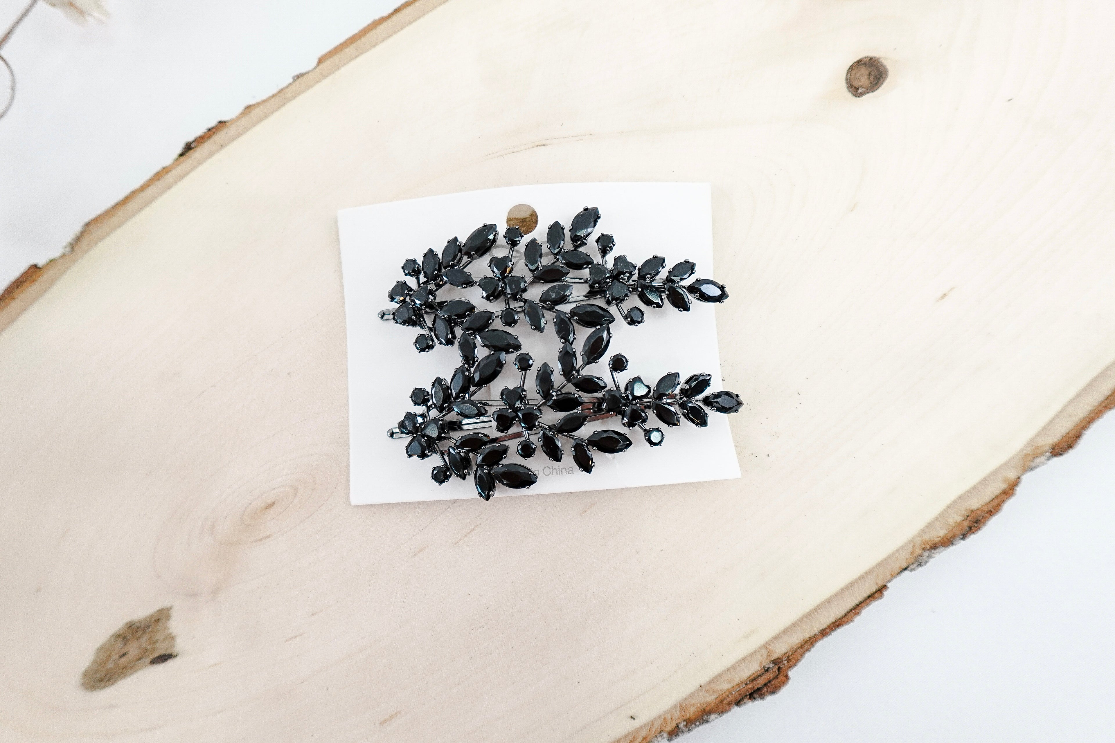 Cubic Zirconia Hairclips