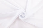 Blue White Chiffon