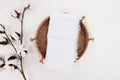White Gauze Scarf