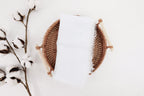 White Gauze Scarf