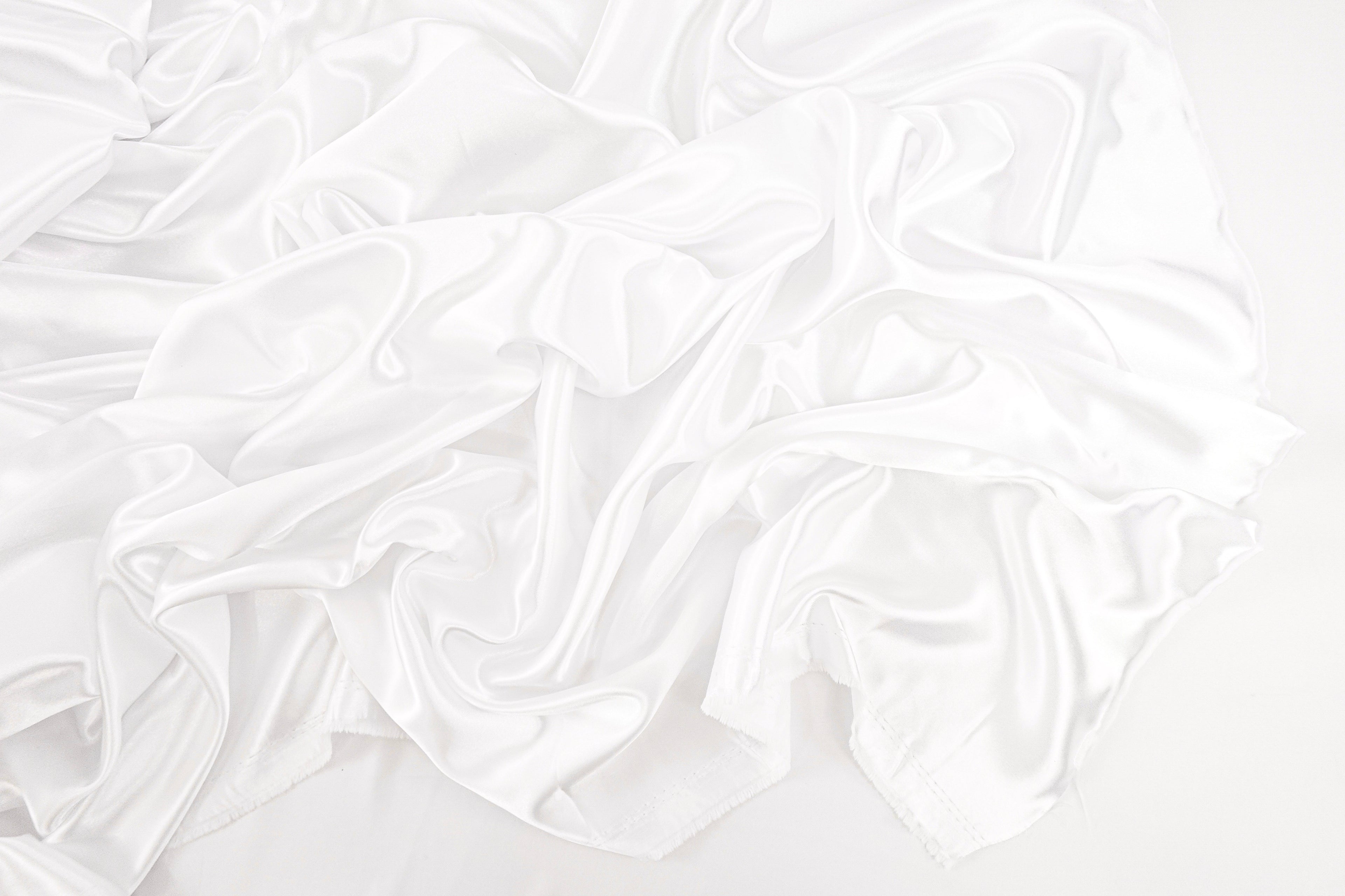 Off-White Satin