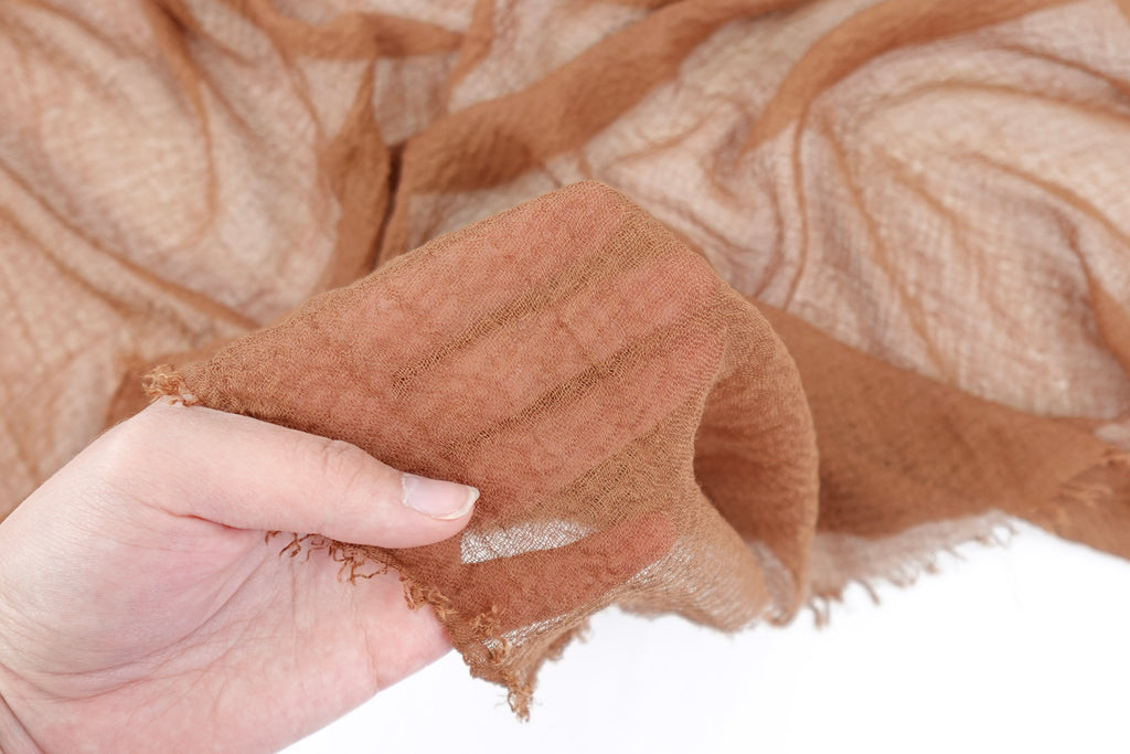 Saddle Gauze Scarf